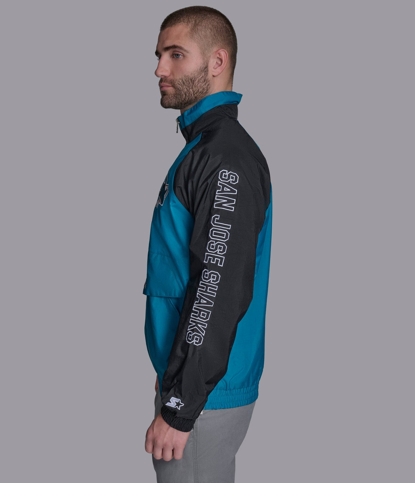 San Jose Sharks Elite Half Zip Pullover