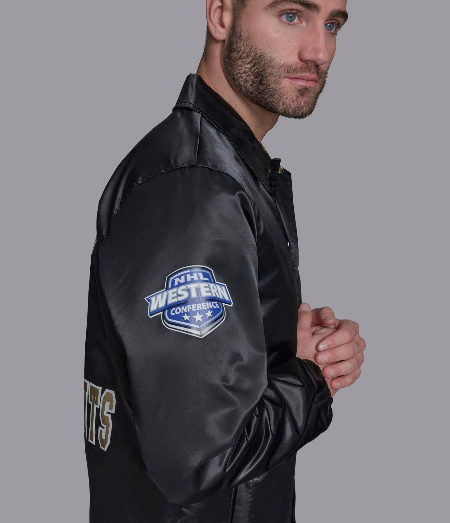 Las Vegas Golden Knights Option Route Coaches Jacket