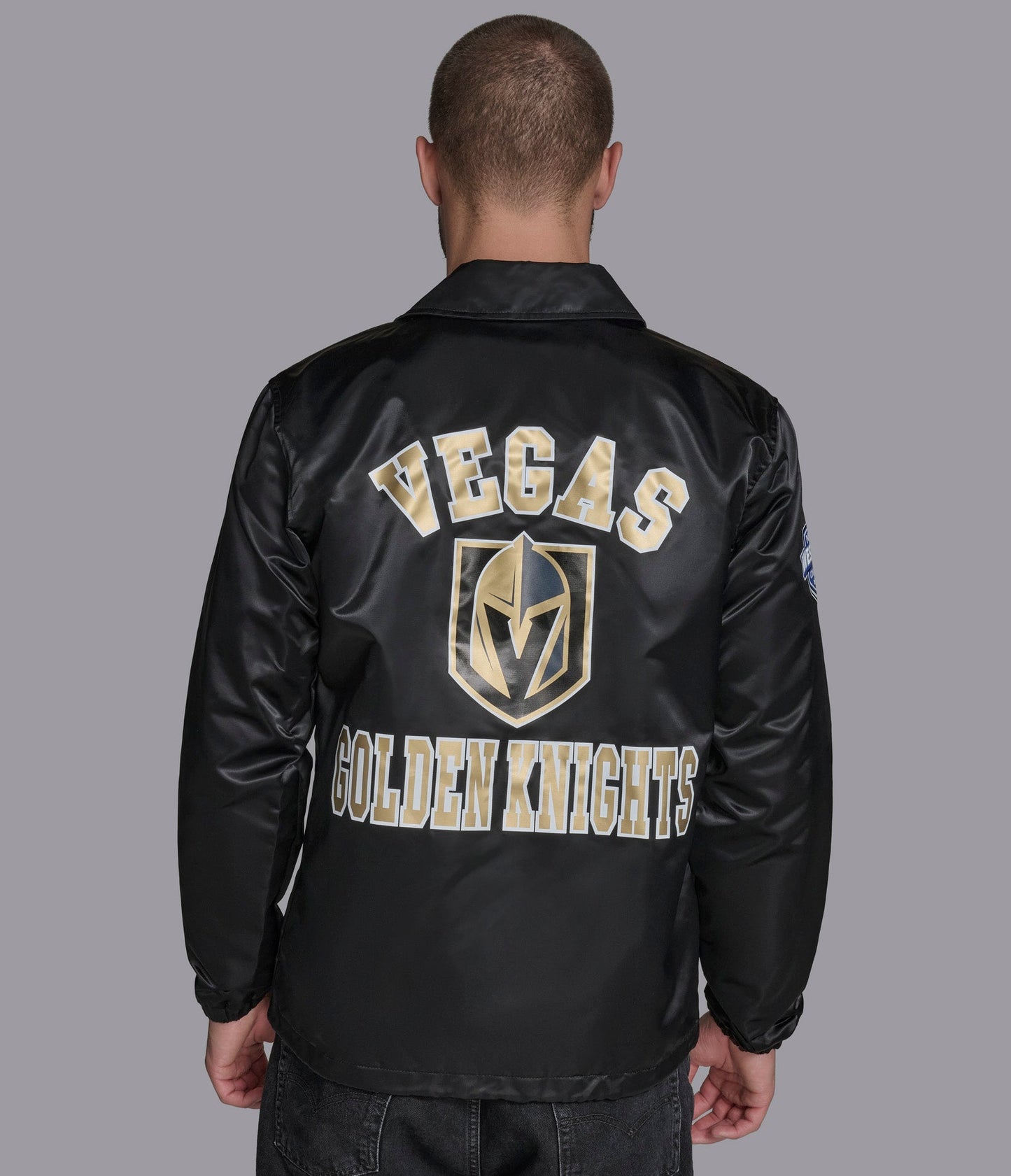 Las Vegas Golden Knights Option Route Coaches Jacket