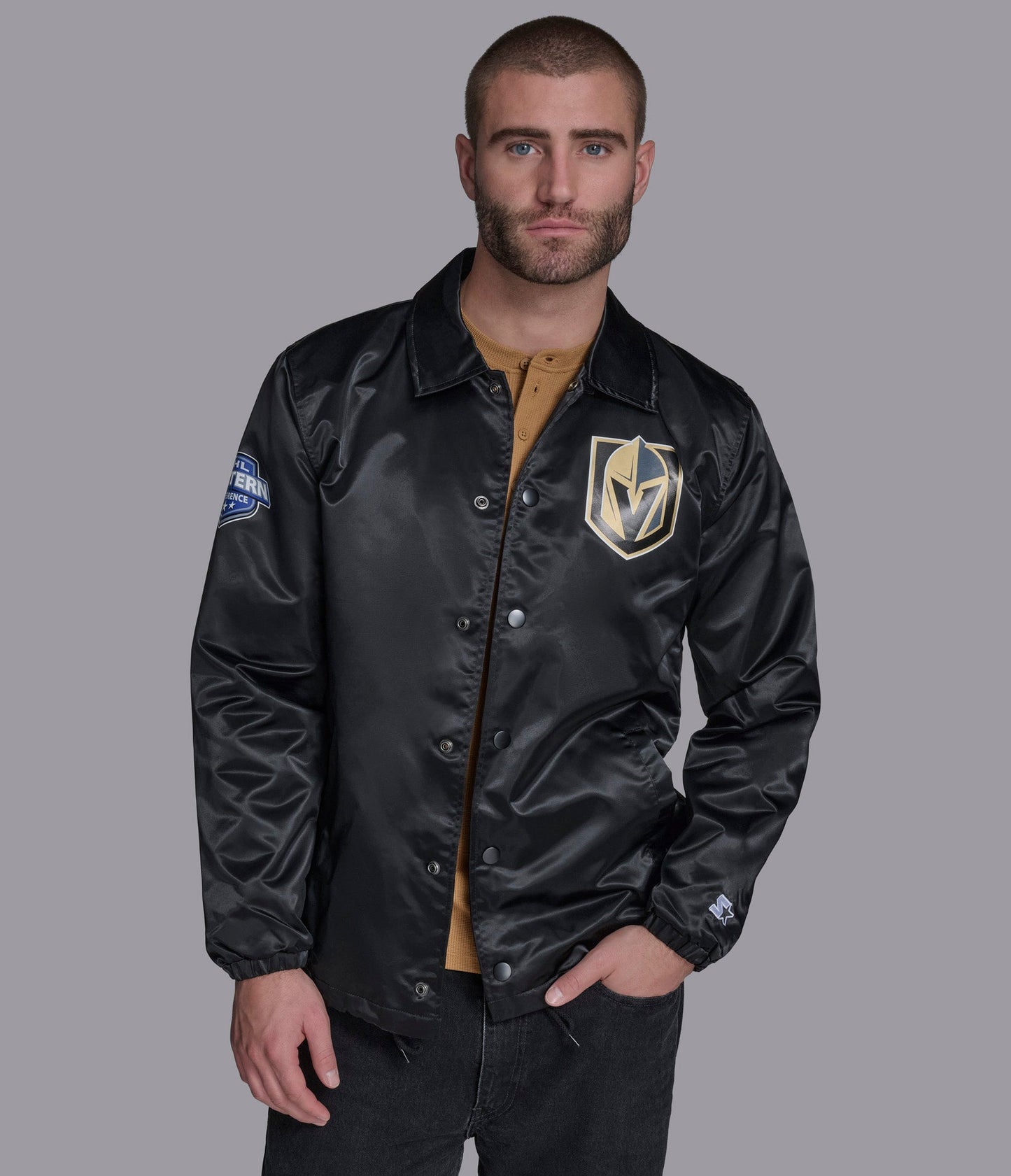 Las Vegas Golden Knights Option Route Coaches Jacket