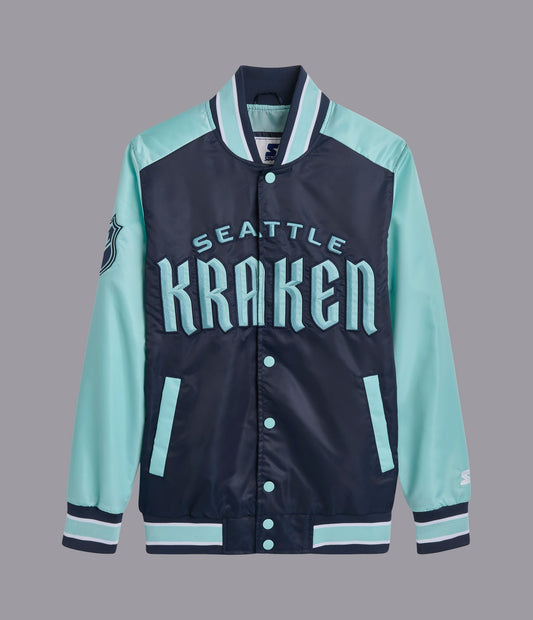 Seattle Kraken The Renegade Varsity Jacket