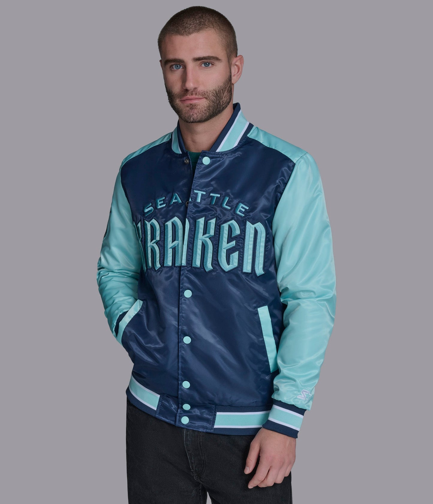 Seattle Kraken The Renegade Varsity Jacket