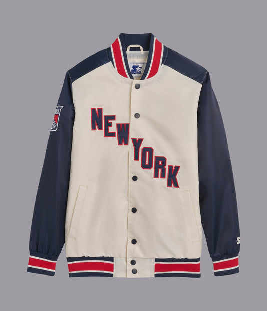 Ny Rangers The Renegade Varsity Jacket